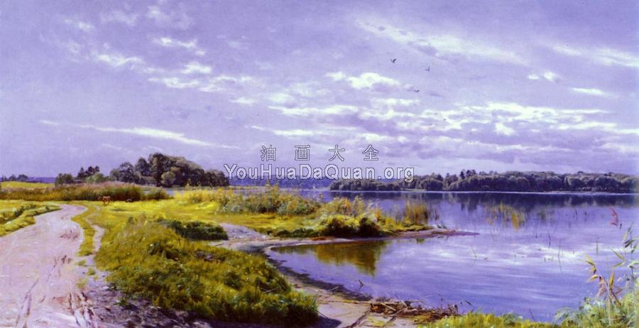 River Landscape - 佩德·莫克·曼斯特德